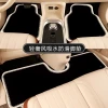 General Motors floor MATS, dirt-resistant diatom mud floor MATS, easy-to-maintain interior floor MATS, simple black three-piece set anti-slip MATS Specification image